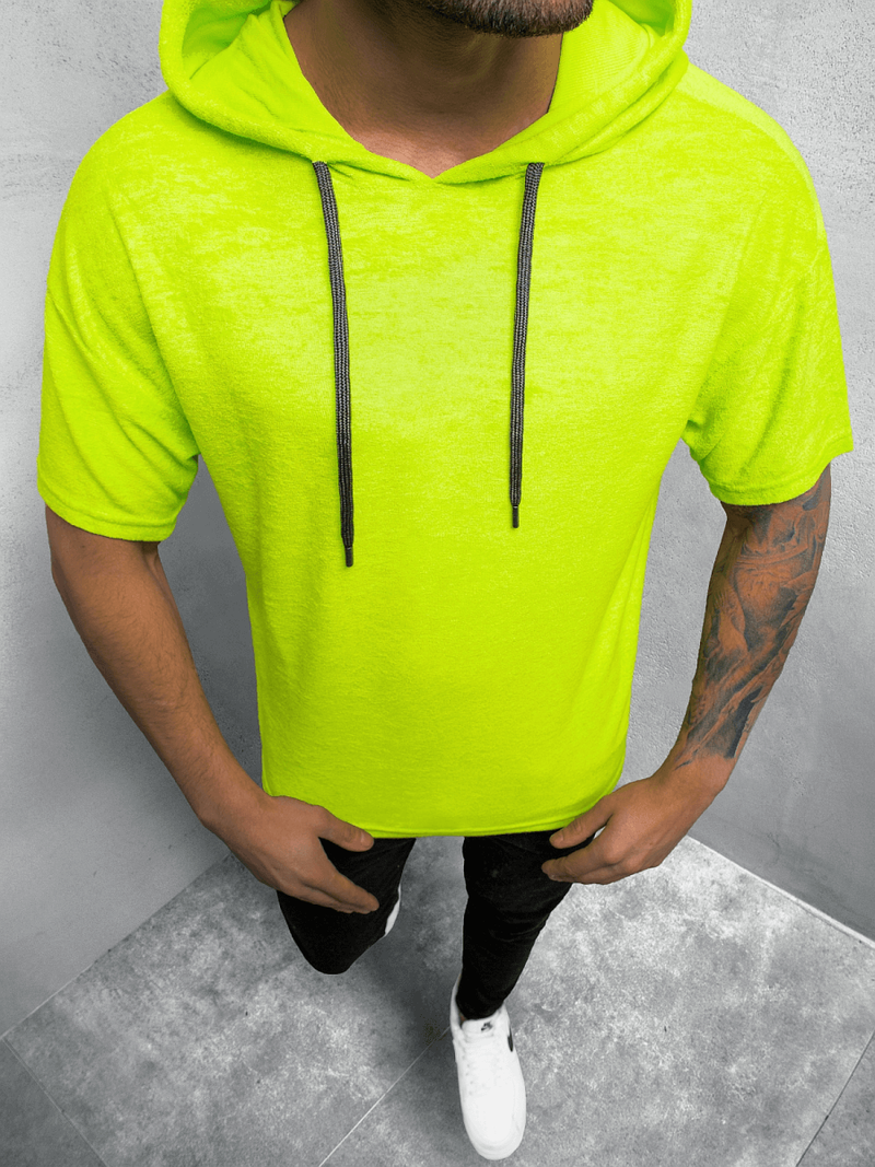 Мъжка тениска синьо-зелен OZONEE B/20402019