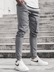 Мъжки панталони JOGGER сиво OZONEE A/1003