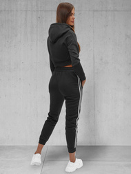 Дамски анцуг от две части черен OZONEE JS/8C67/3Z