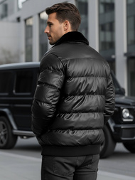 Мъжко яке черно OZONEE O/M795Z