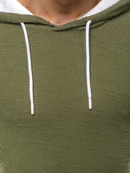 Мъжки суитшърт светлозелено OZONEE O/1252