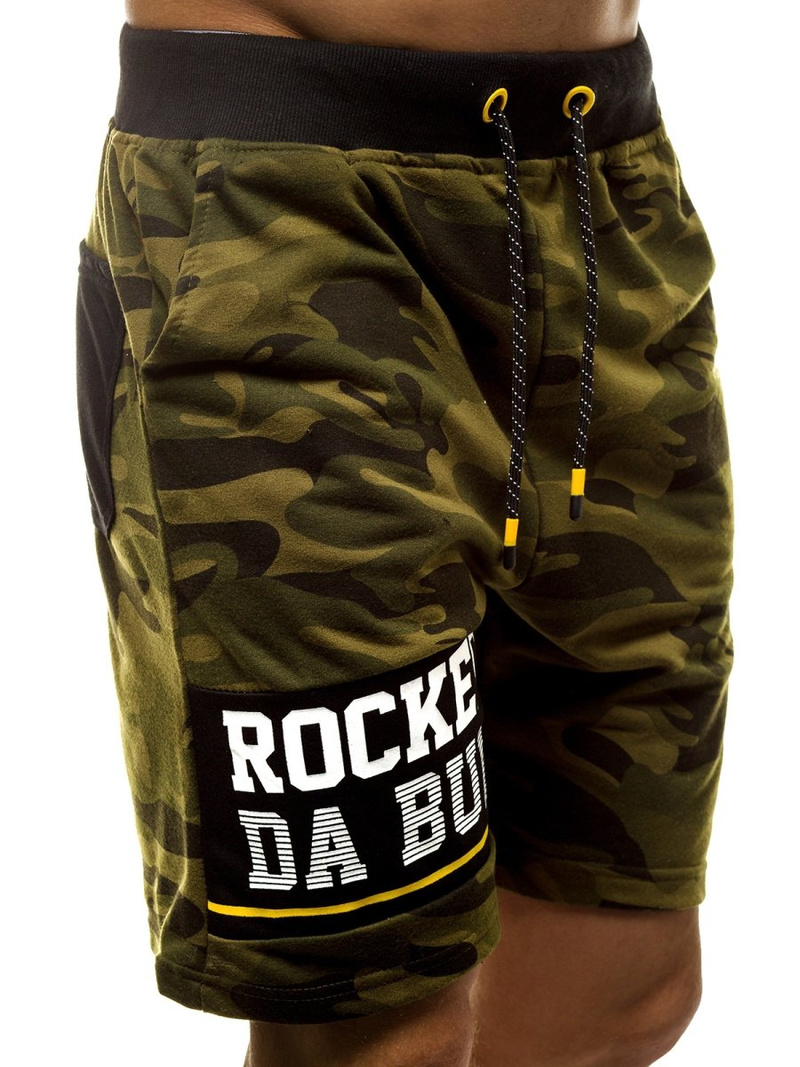 Мъжки панталонки зелено JS/KK300161