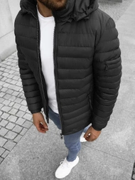 Мъжко яке черно OZONEE JS/M792/392