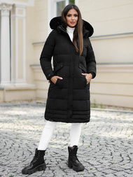 Дамско яке черно OZONEE O/W377Z