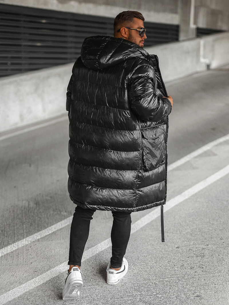 Мъжко яке черен OZONEE O/M3205Z