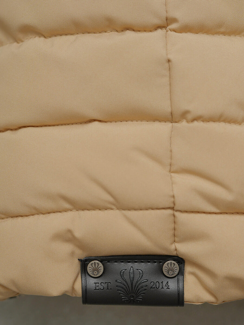 Дамско яке бежова OZONEE O/W377