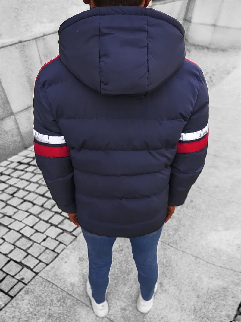 Мъжко яке тъмнсиня OZONEE JS/M8103