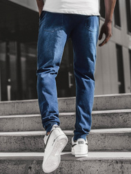 Мъжки панталони JOGGER синьо OZONEE JS/KK1103