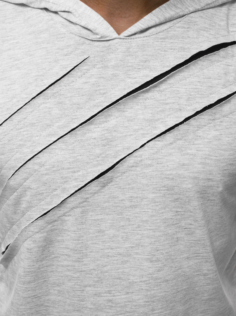 Мъжка тениска сива OZONEE A/1185Z