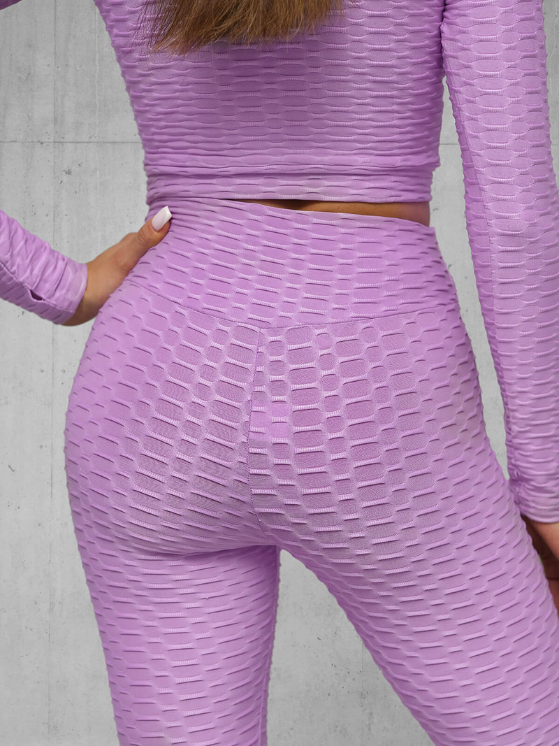 Дамски анцуг от две части светло виолетово OZONEE O/22060Z