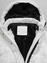 Дамско яке бял OZONEE JS/5M3233/281