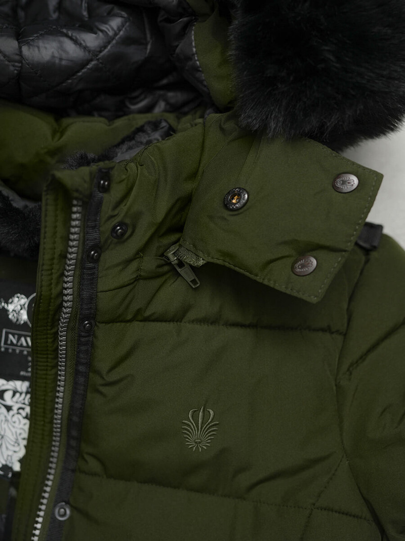 Дамско яке каки OZONEE O/W377Z