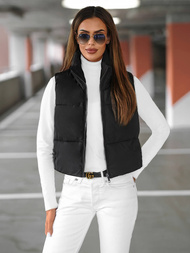 Жилетка суичър черна OZONEE JS/16M9079/392Z