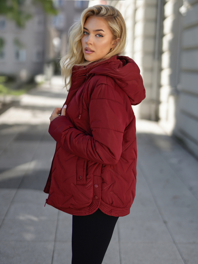 Дамско яке Бордо OZONEE JS/16M9300/06