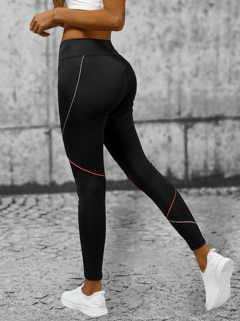 Дамски клин черен OZONEE O/YY9272