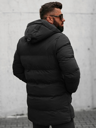 Мъжко яке черна OZONEE N/7330Z