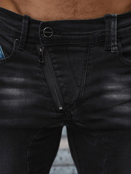 Мъжки дънки черни OZONEE NB/MP0025NZ