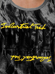 Мъжка тениска графитна OZONEE JS/SS11033Z