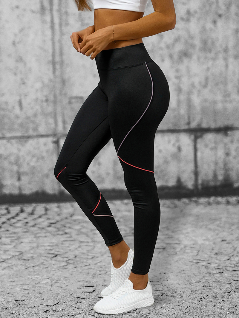 Дамски клин черен OZONEE O/YY9272