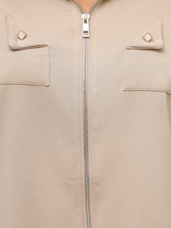 Дамски анцуг от две части бежов OZONEE O/XYS3230