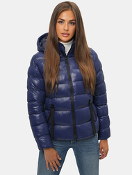 Дамско яке синя OZONEE JS/M782/215