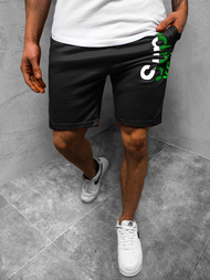 Мъжки панталонки черни OZONEE JS/NP01