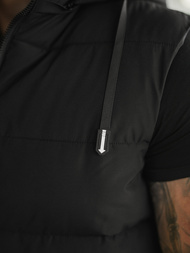 Мъжки елек черен OZONEE JS/32M1780/392Z