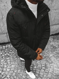 Мъжко яке черна OZONEE JS/M717/392