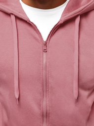 Мъжки суитшърт розова OZONEE JS/2008Z