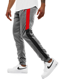 Мъжко долнище на анцуг графитно OZONEE JS/JZ11027