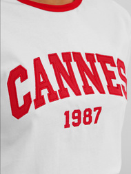 Дамска тениска бял OZONEE JS/R62184