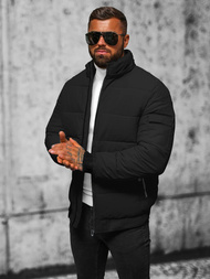 Мъжко яке черна OZONEE JS/31M5006