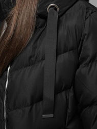 Дамско яке черно OZONEE JS/M736/392