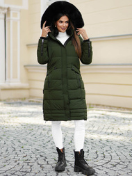 Дамско яке каки OZONEE O/W377Z