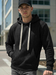 Мъжки суитшърт черно OZONEE O/3C577