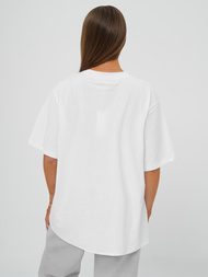 Дамска тениска бял OZONEE DJ77423