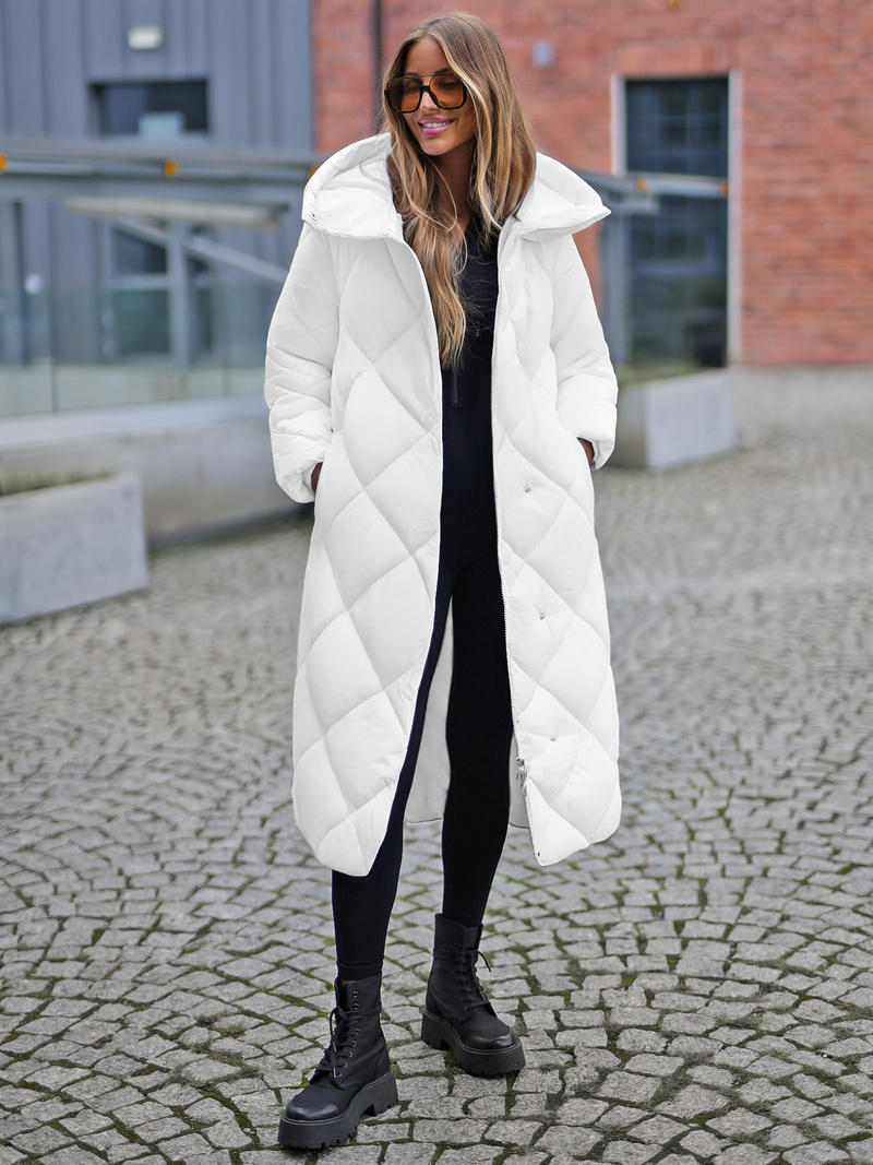 Дамско яке бял OZONEE JS/5M3173/281Z