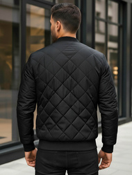 Мъжко яке черно OZONEE JS/MY01Z