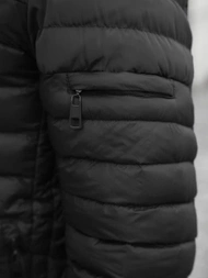 Мъжко яке черно OZONEE JS/M792/392