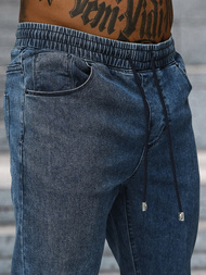 Мъжки дънки jogger синьо OZONEE NB/MP0272BS