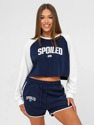 Дамски анцуг от две тъмносиньо-бял OZONEE JS/M58631AB