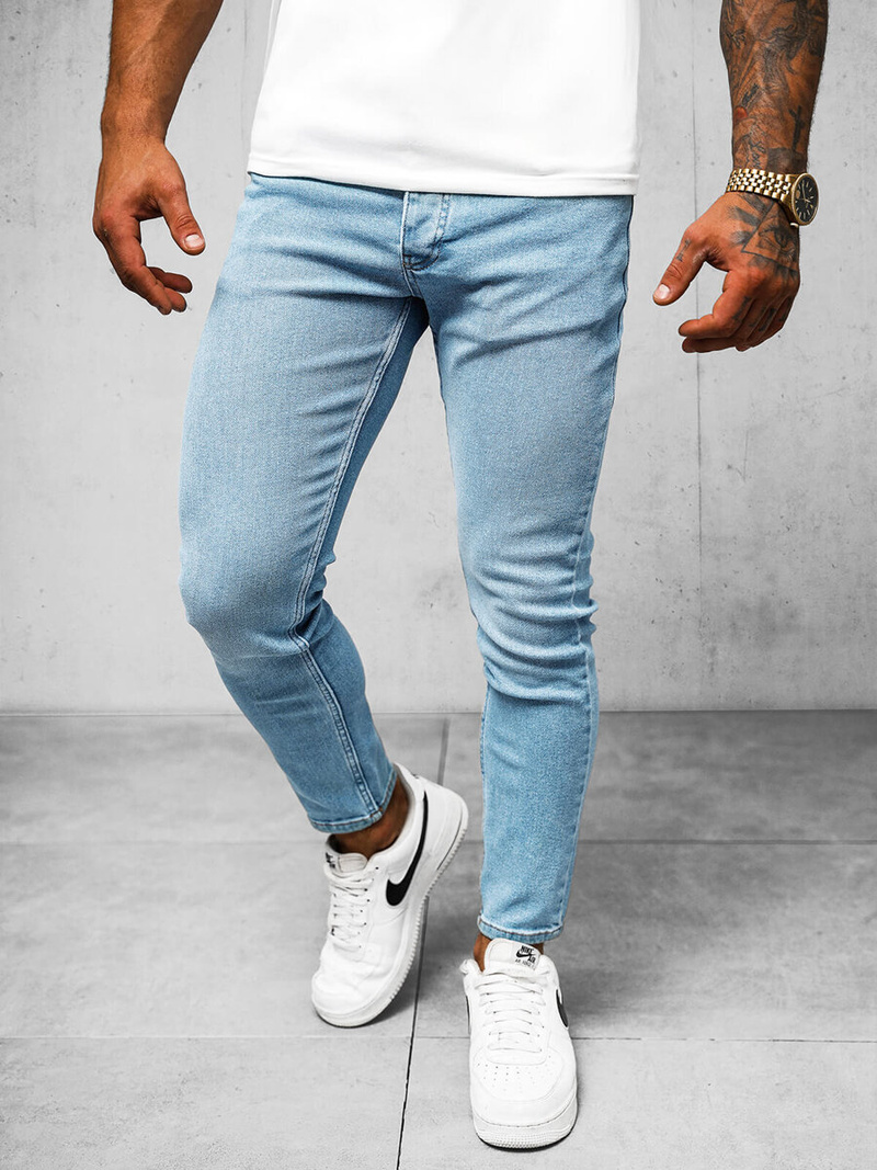 Мъжки дънки сини OZONEE O/2335