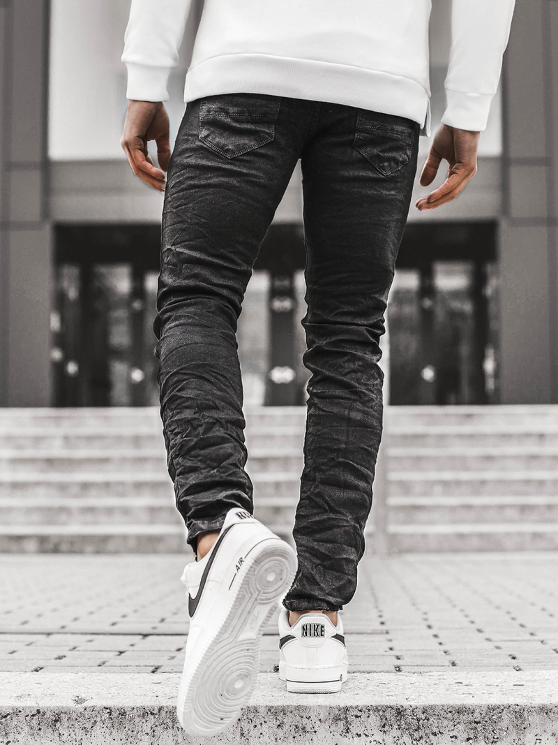 Мъжки панталони черни OZONEE V/1976