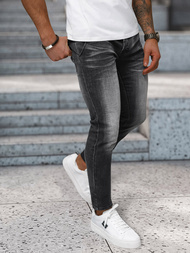 Мъжки дънки черни OZONEE NB/MP0091N