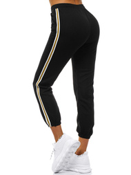 Дамски долнища на анцуг черни OZONEE JS/1020/B1