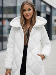 Дамско яке бял OZONEE JS/5M3173/281Z