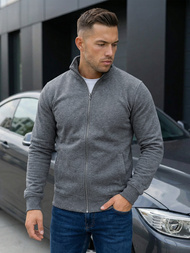 Мъжки суитшърт тъмносив OZONEE JS/2002Z