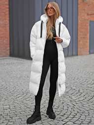 Дамско яке бял OZONEE JS/5M3163/281Z