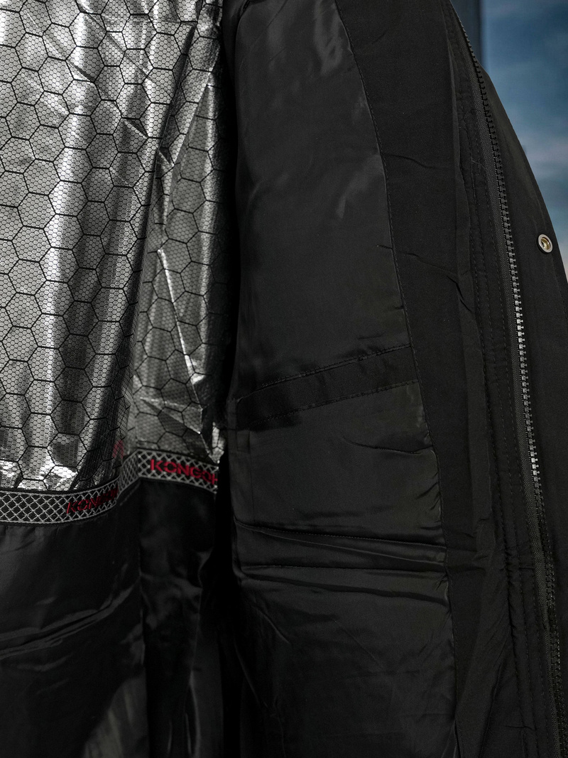 Мъжко яке черни OZONEE JS/31M5081/392