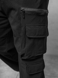 Мъжки панталони черни OZONEE O/PS5526